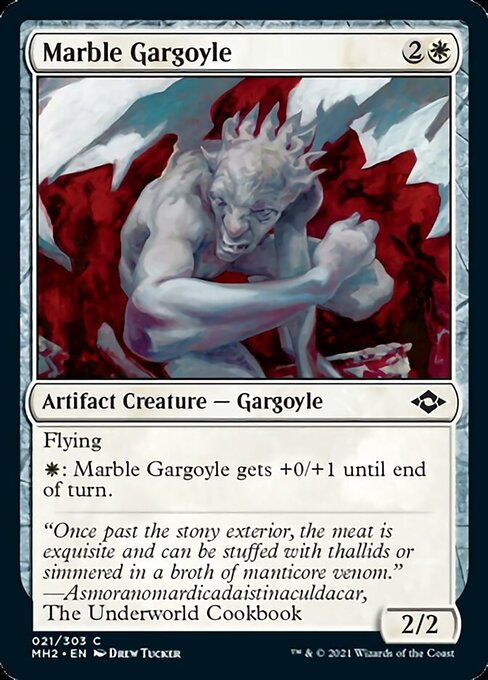 Marble Gargoyle (Modern Horizons 2) Light Play Foil
