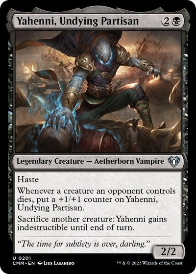 Yahenni, Undying Partisan (Commander Masters) Light Play