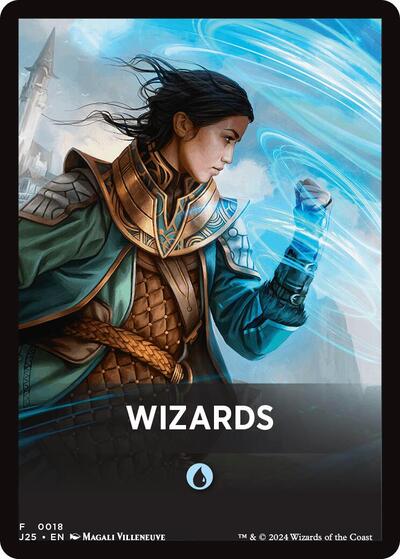 Wizards Theme Card (Foundations Jumpstart) Near Mint
