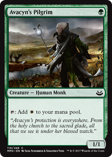 Avacyn's Pilgrim (Modern Masters 2017) Light Play