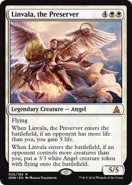 Linvala, the Preserver (Oath of the Gatewatch) Light Play Foil