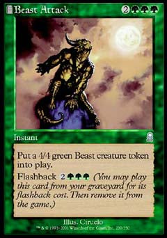 Beast Attack (Odyssey) Light Play