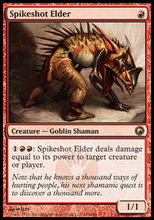 Spikeshot Elder (Scars of Mirrodin) Light Play