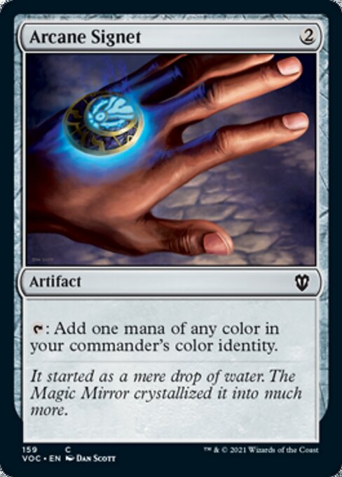 Arcane Signet (Commander 2021 Crimson Vow) Light Play