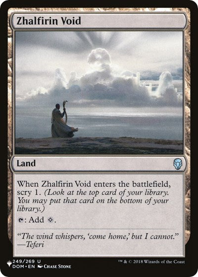 Zhalfirin Void (The List) Light Play