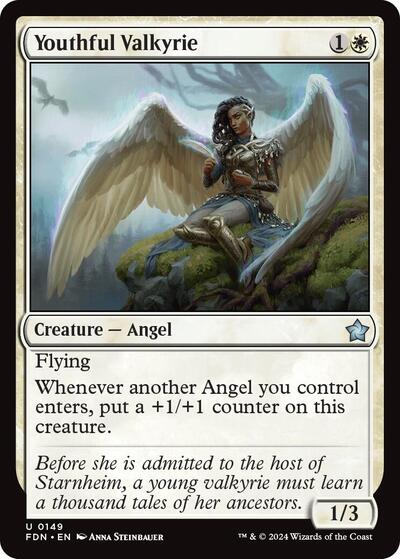Youthful Valkyrie (Foundations) Near Mint