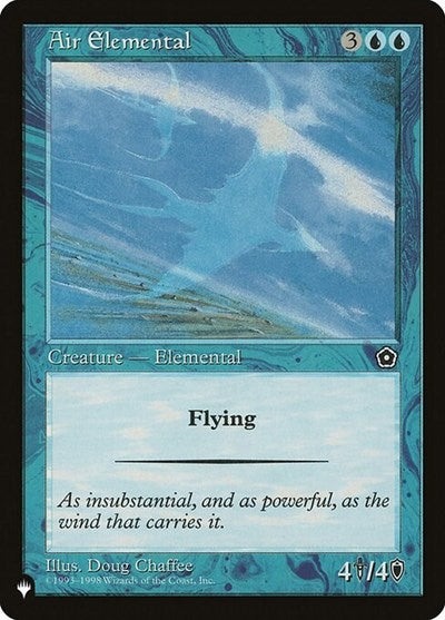 Air Elemental (The List) Light Play