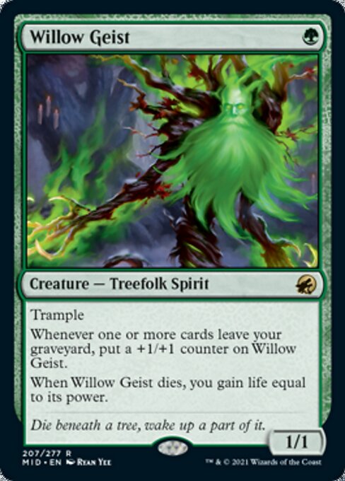 Willow Geist (Innistrad: Midnight Hunt) Light Play