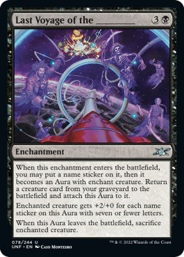 Last Voyage of the _______ (Unfinity) Light Play Foil
