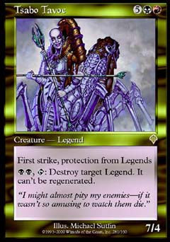 Tsabo Tavoc (Invasion) Light Play