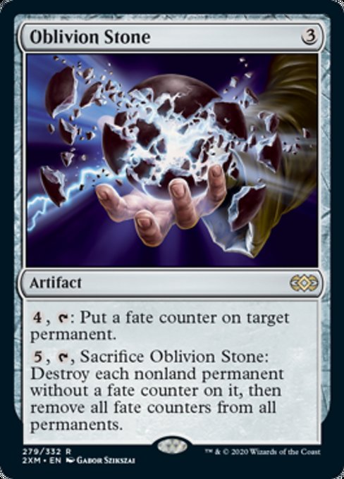 Oblivion Stone (Double Masters) Light Play