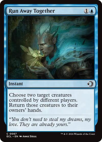 Run Away Together (Lorwyn Eclipsed) Near Mint Foil