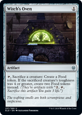 Witch's Oven (Throne of Eldraine) Light Play