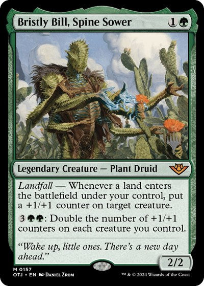 Bristly Bill, Spine Sower (Promo Pack: Outlaws of Thunder Junction) Near Mint