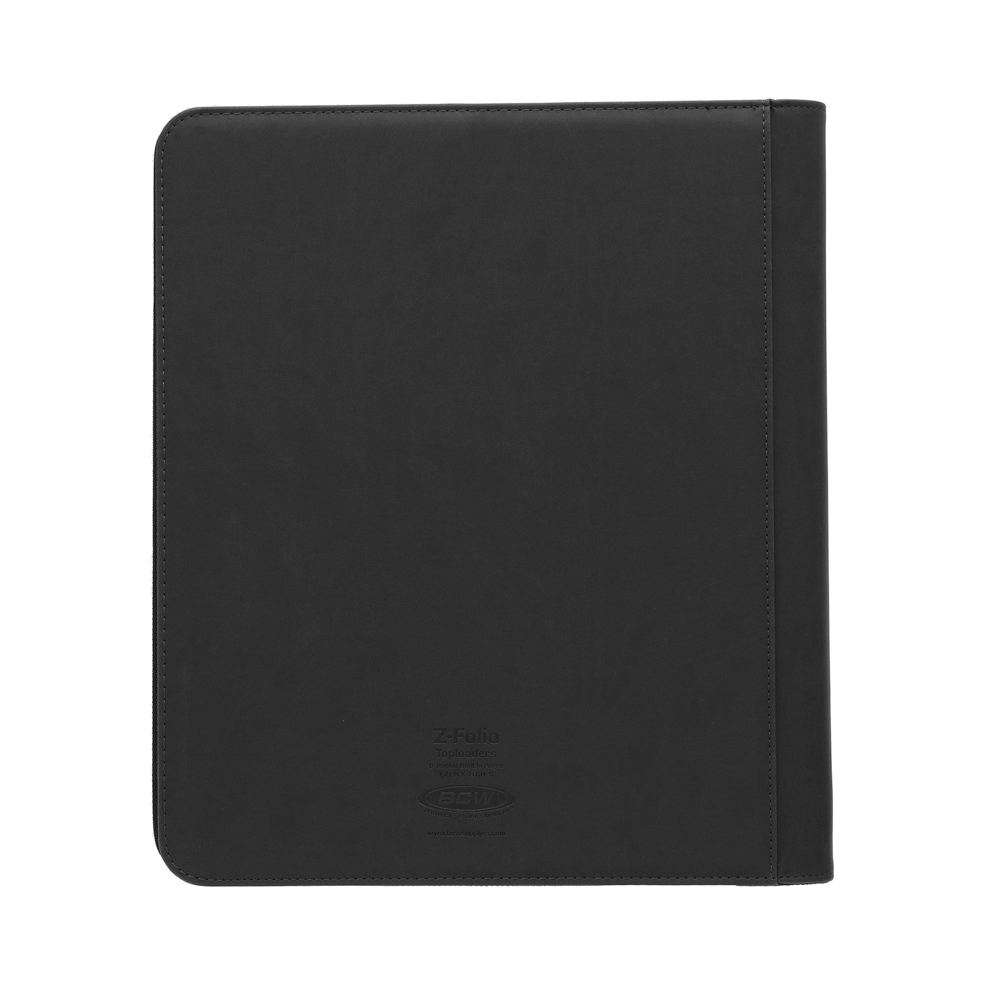 Z-Folio 9-Pocket LX Album - Toploaders - Black