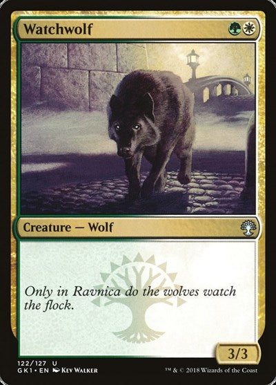Watchwolf (Guilds of Ravnica: Guild Kits) Light Play