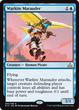 Warkite Marauder (Rivals of Ixalan) Light Play