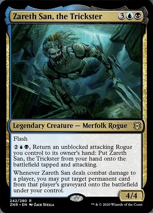 Zareth San, the Trickster (Zendikar Rising) Near Mint