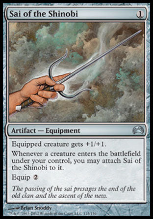 Sai of the Shinobi (Planechase 2012) Light Play