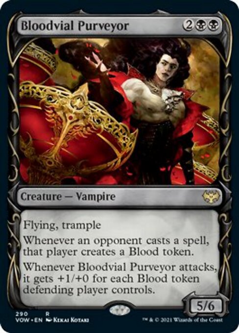 Bloodvial Purveyor (Showcase) (Innistrad: Crimson Vow) Light Play
