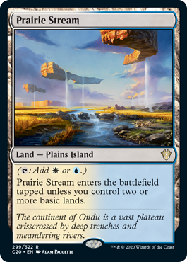 Prairie Stream (Commander 2020 Ikoria) Light Play