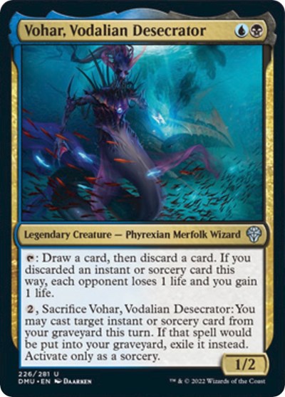 Vohar, Vodalian Desecrator (Dominaria United) Light Play