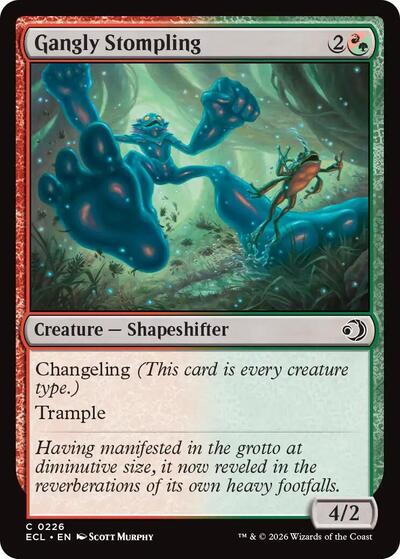 Gangly Stompling (Lorwyn Eclipsed) Near Mint