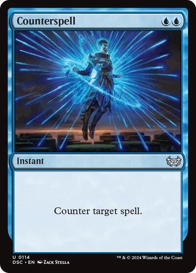 Counterspell (Commander: Duskmourn: House of Horror) Near Mint