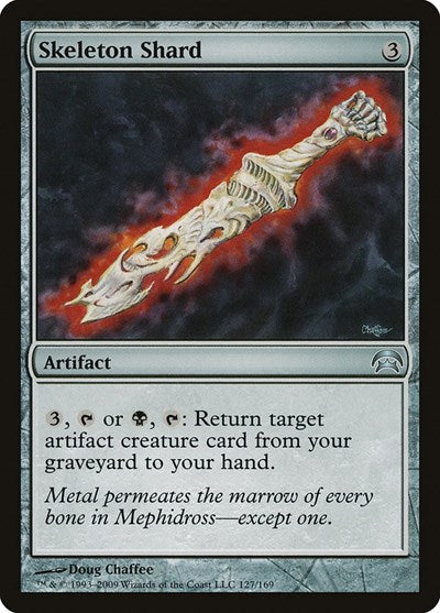 Skeleton Shard (Planechase) Light Play