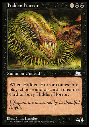 Hidden Horror (Weatherlight) Light Play