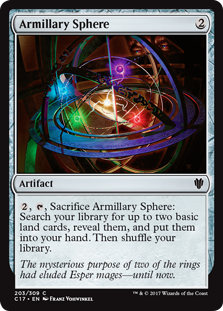 Armillary Sphere (Commander 2017) Light Play