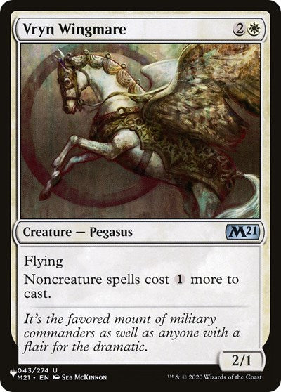 Vryn Wingmare (The List) Light Play