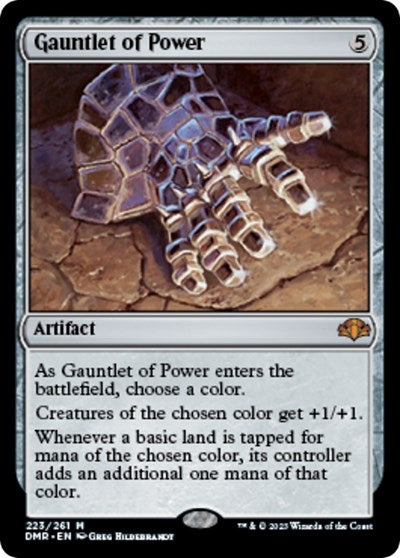 Gauntlet of Power (Dominaria Remastered) Near Mint