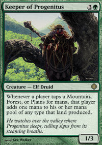 Keeper of Progenitus (Shards of Alara) Light Play