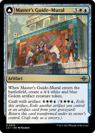 Master's Guide-Mural (The Lost Caverns of Ixalan) Near Mint Foil