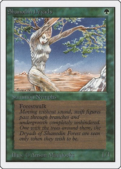 Shanodin Dryads (Unlimited) Near Mint