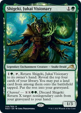 Shigeki, Jukai Visionary (Kamigawa: Neon Dynasty) Light Play