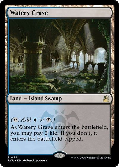 Watery Grave (Ravnica Remastered) Light Play