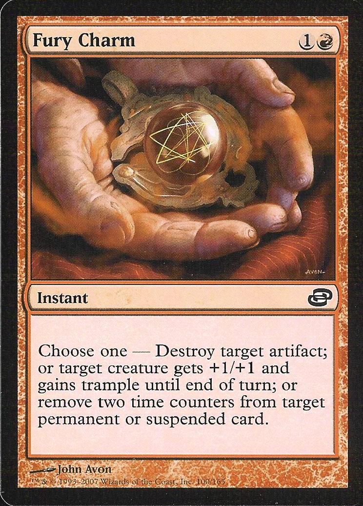 Fury Charm (Planar Chaos) Light Play