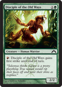 Disciple of the Old Ways (Gatecrash) Light Play Foil
