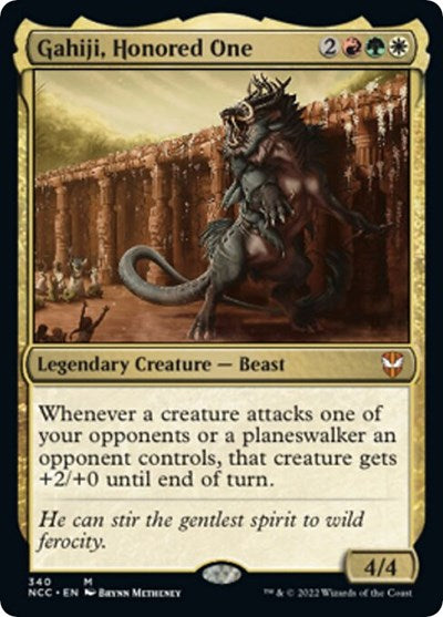 Gahiji, Honored One (Commander: Streets of New Capenna) Light Play