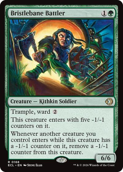 Bristlebane Battler (Lorwyn Eclipsed) Near Mint Foil