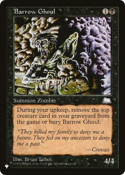 Barrow Ghoul (The List) Light Play