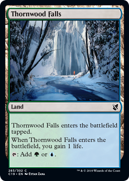 Thornwood Falls (Commander 2019) Light Play
