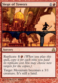 Siege of Towers (Guildpact) Light Play
