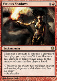 Vicious Shadows (Shards of Alara) Light Play