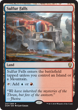 Sulfur Falls (Dominaria) Near Mint