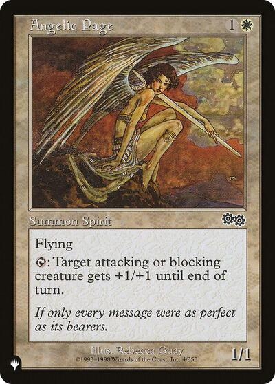 Angelic Page (The List) Near Mint