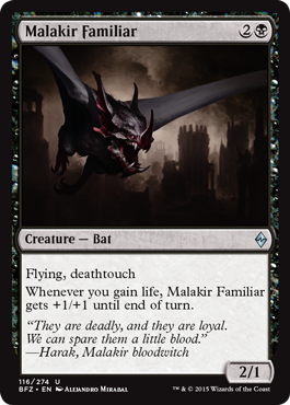 Malakir Familiar (Battle for Zendikar) Light Play