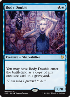 Body Double (Commander 2017) Light Play